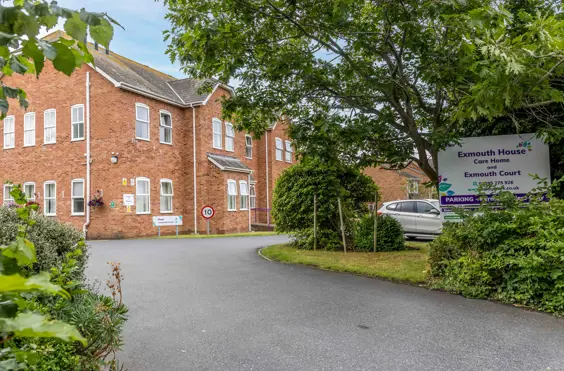 Exmouth House - outside view of care home